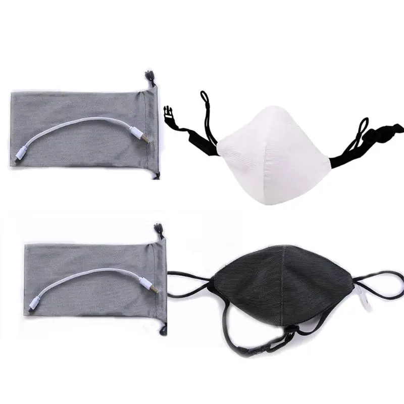 

7 Colors Light up Mask Night Luminous Glowing LED Masks Dust Mask Party Dancing 2XPC