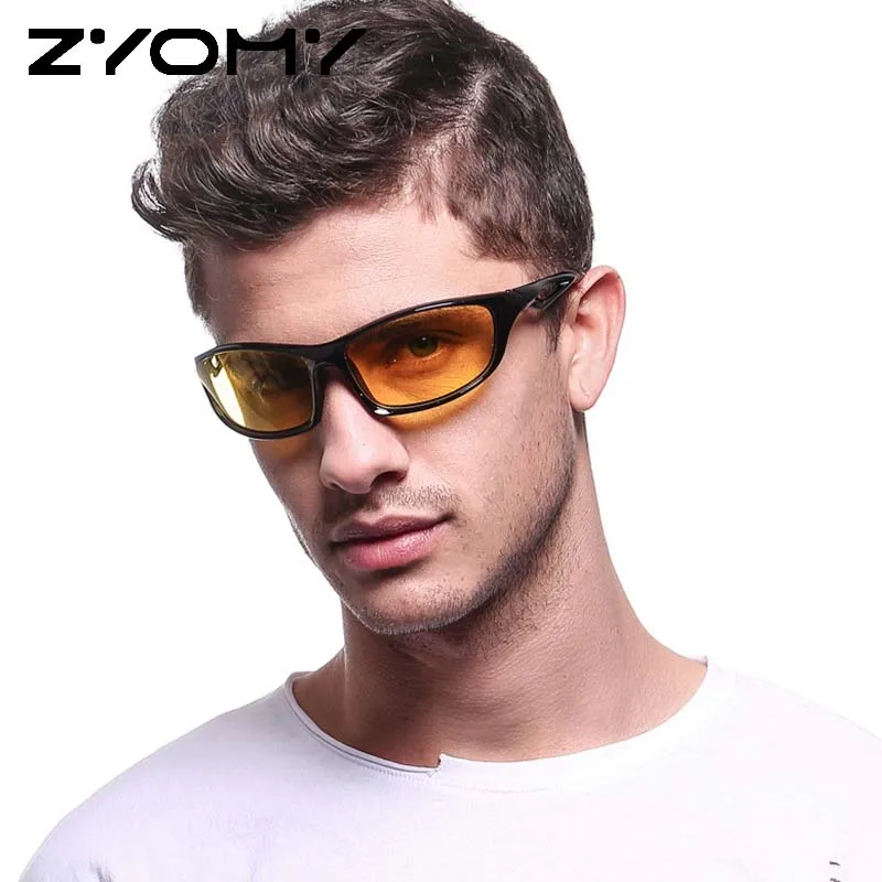 C1 Zyomy Goggle очки спортивные солнцезащитные очки поляризованные UV400 очки для вождения Gafas брендовые дизайнерские Oculos De Sol - Цвет линз: C1