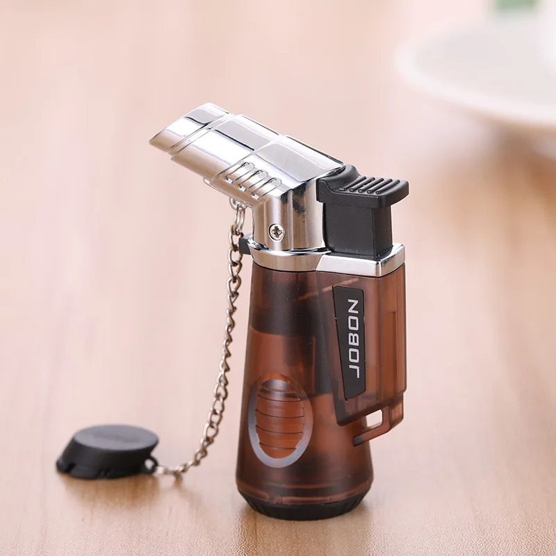 Мини-зажигалка Jobon струйная зажигалка с бутановым пламенем надувная