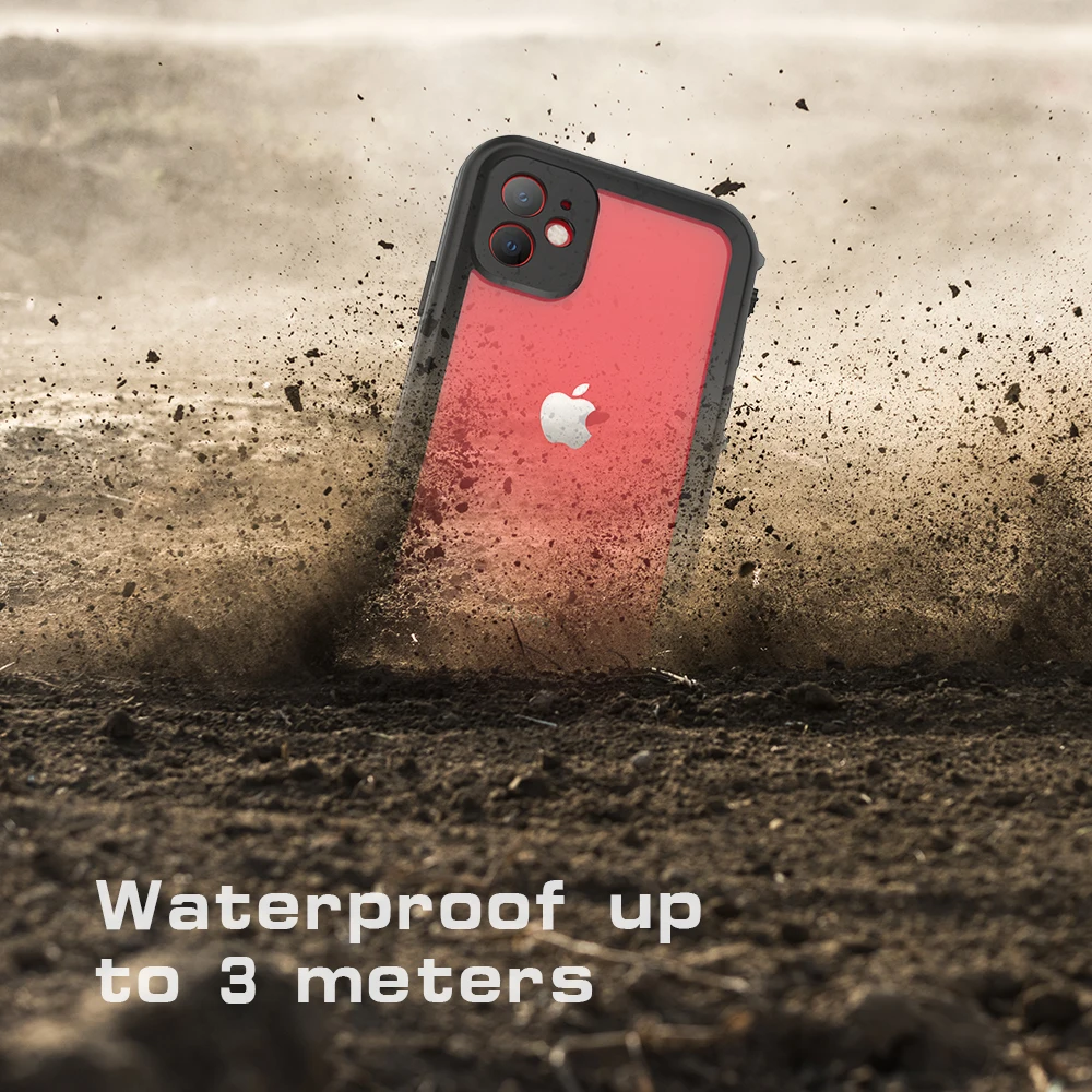 Для iphone 11 Pro Max Redpepper Водонепроницаемый IP69 подводный 2 м жизнь водонепроницаемые ударопрочный жесткий чехол для iphone XS Max X XR