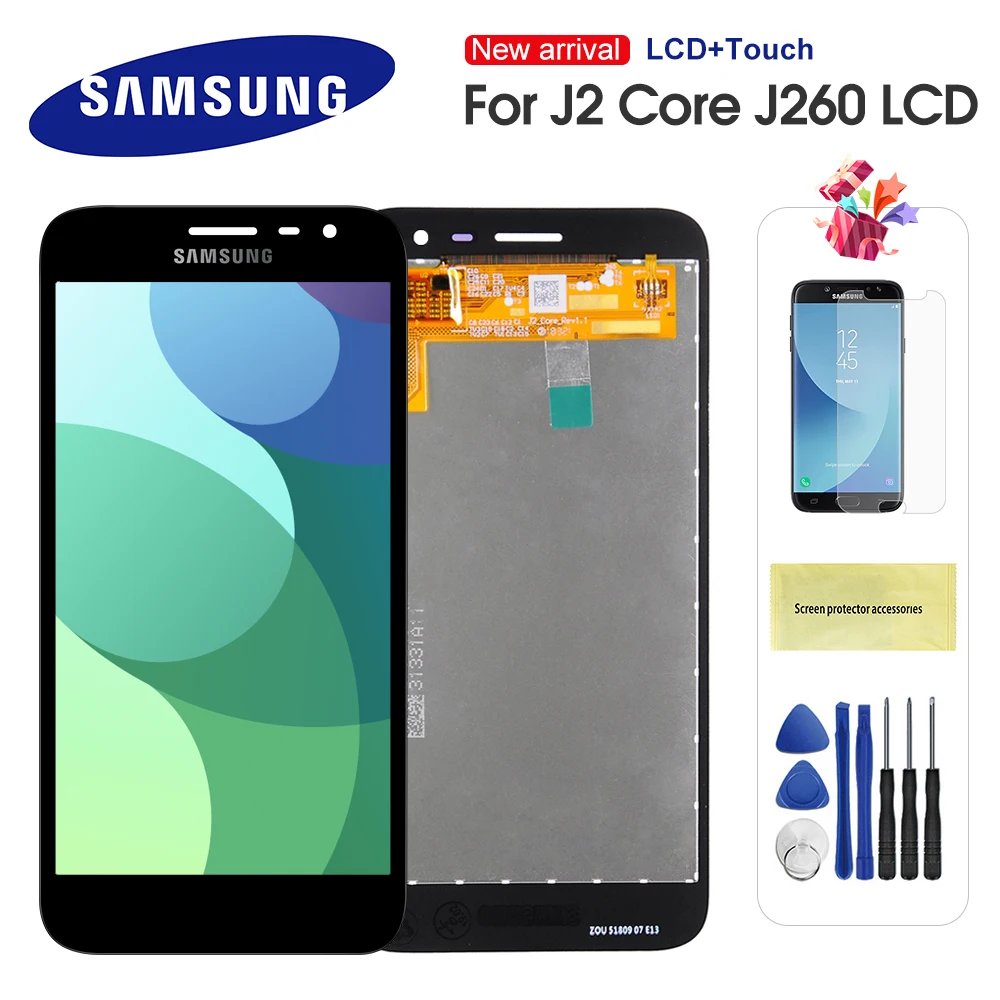 ЖК-дисплей для Samsung Galaxy J2 Core 2018 J260 J260M/DS J260F/DS J260G/DS сенсорный экран дигитайзер в