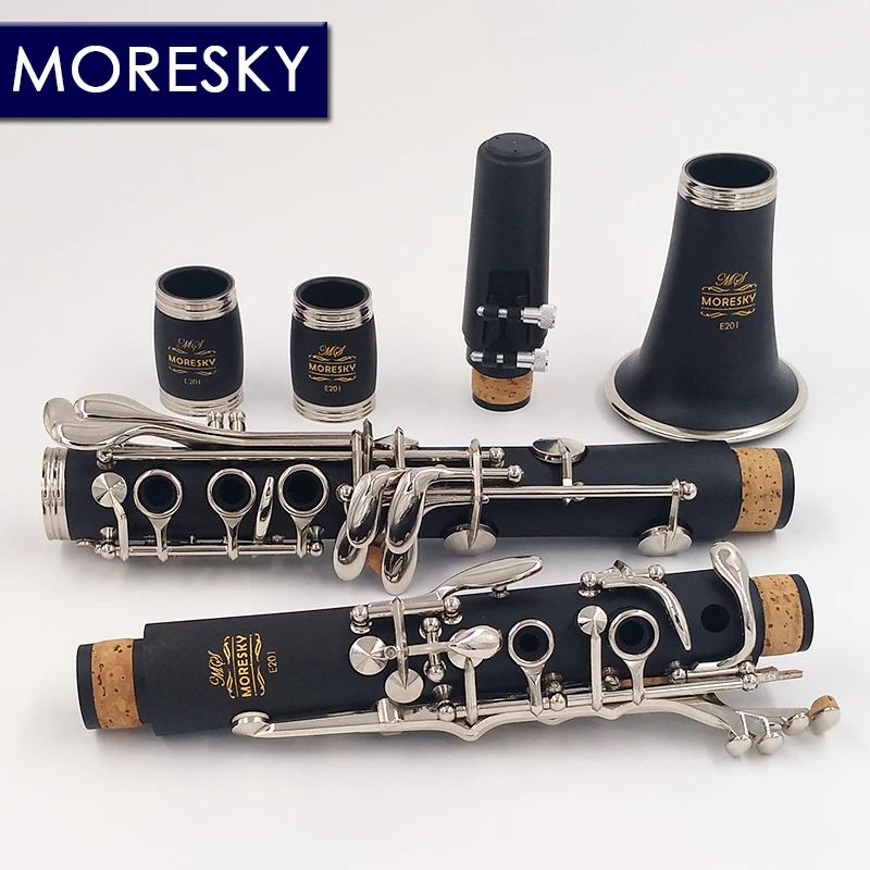 Профессиональный кларнет MORESKY E201 C key|Кларнет| |