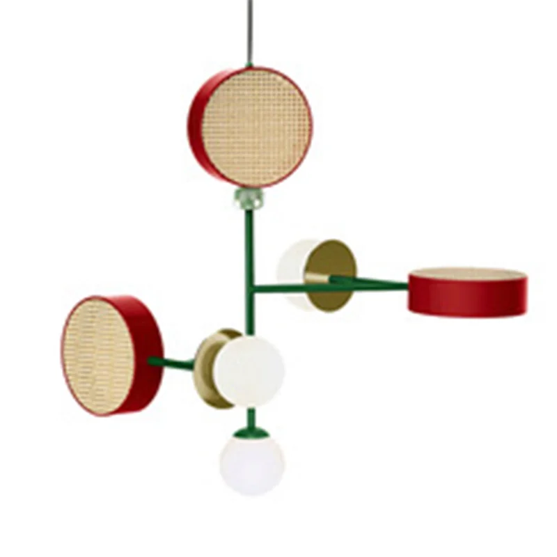 

Nordic pendant lights creative Wave drum lamps for living room sugar modern room restaurant bar children bedroom study lustre