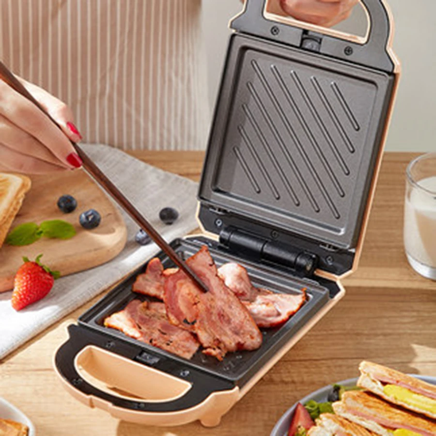 

Electric Waffle Maker Mini Machine Kids Bubble Egg Roasted Hamburger Pie Breakfast Baking Crepe Torta Nonstick Cookware Set EE5