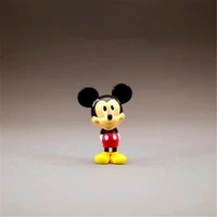 disney mickey mouse 5 3cm mini doll action figure posture anime decoration collection figurine toy model for children gifts