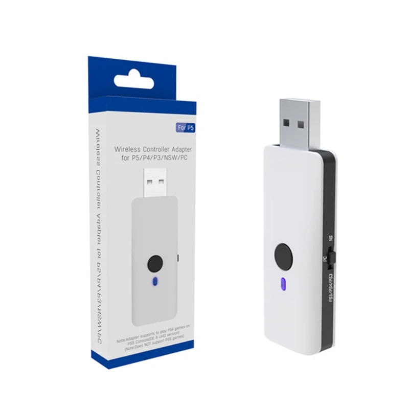 

X37D New Handle Converter For -PS5/PS4/Switch/PC/P3 Host Wired Plus Wireless Bluetooth Controller Adapter Handle Converter