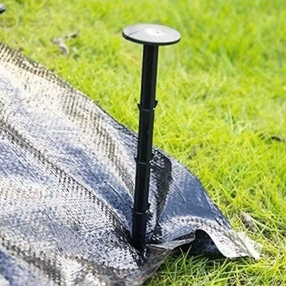 

50pcs Garden Ground Peg Pp Strong Hold Tools Greenhouse Film Weed Prevention Ground Cloth Sunshade Fly Net Plastic Fixed Pegs