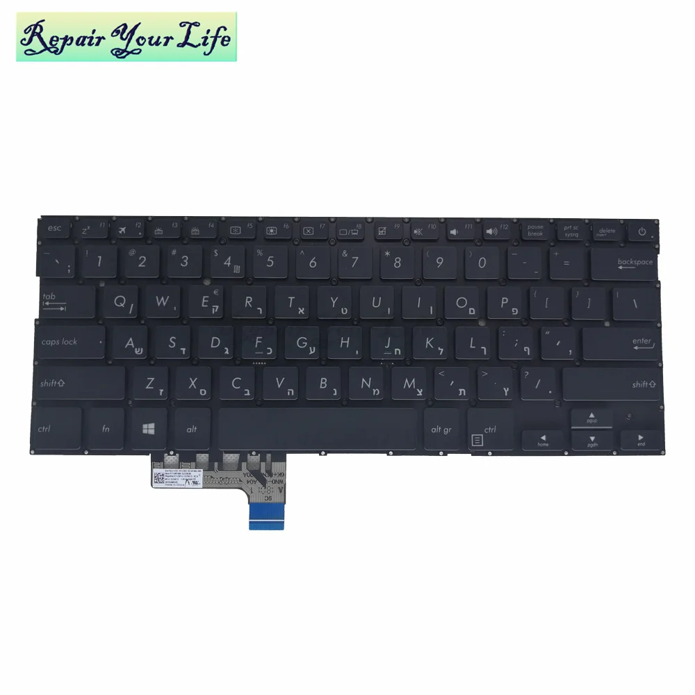 Clavier rétro-éclairé européen, pour ASUS ZenBook UX331UN UX331FA UX331 UA 0KNB0 262JND00 2629CS00