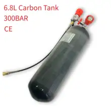 AC168101 воздушная винтовка акваланга Pcp Дайвинг Танк 6.8L углеродное волокно цилиндр 300 бар ВВС Кондор для сжатого воздуха пистолет 5 5