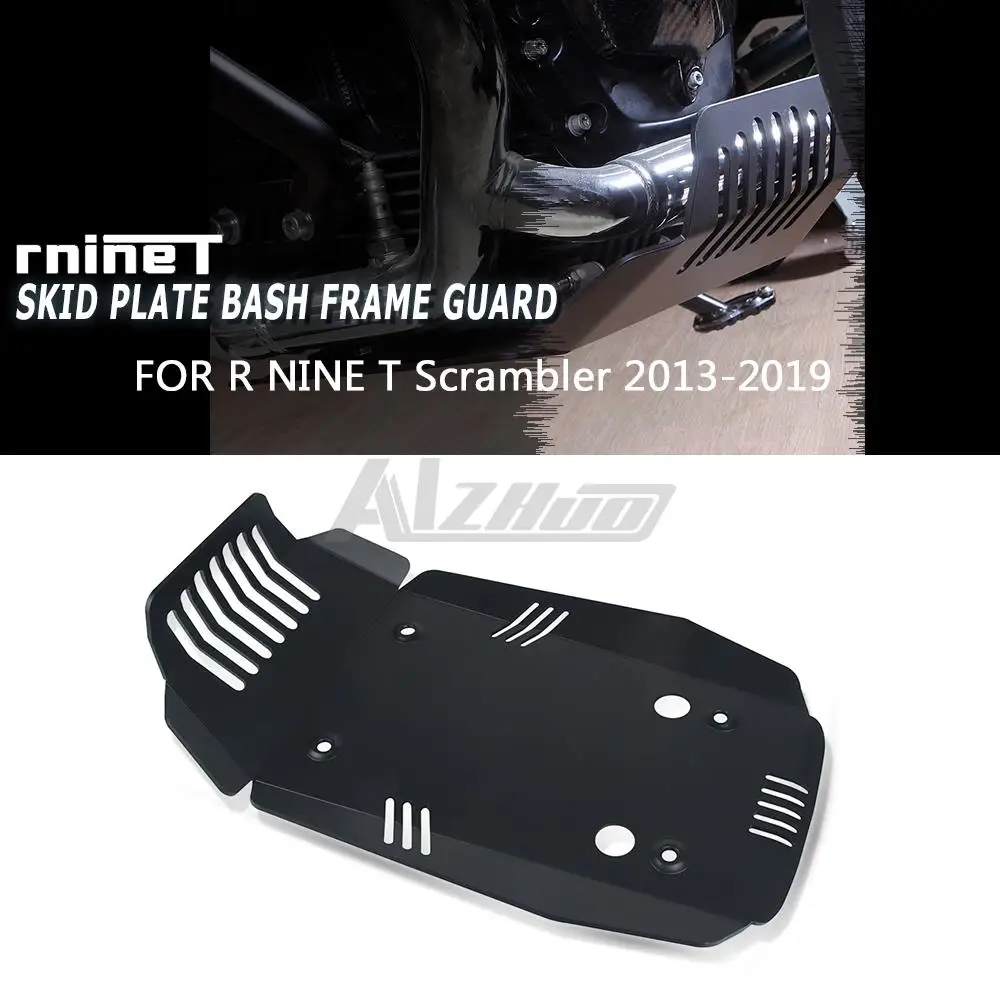 

Motocycle Accessorie RNINET &Scrambler Stainless Skid Plate Bash Frame Guard For BMW R NINE T 2013 2014 2015 2016 2017 2018 2019