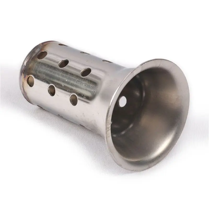 60 мм из нержавеющей стали универсальный глушитель выхлопной трубы мотоцикла дБ
