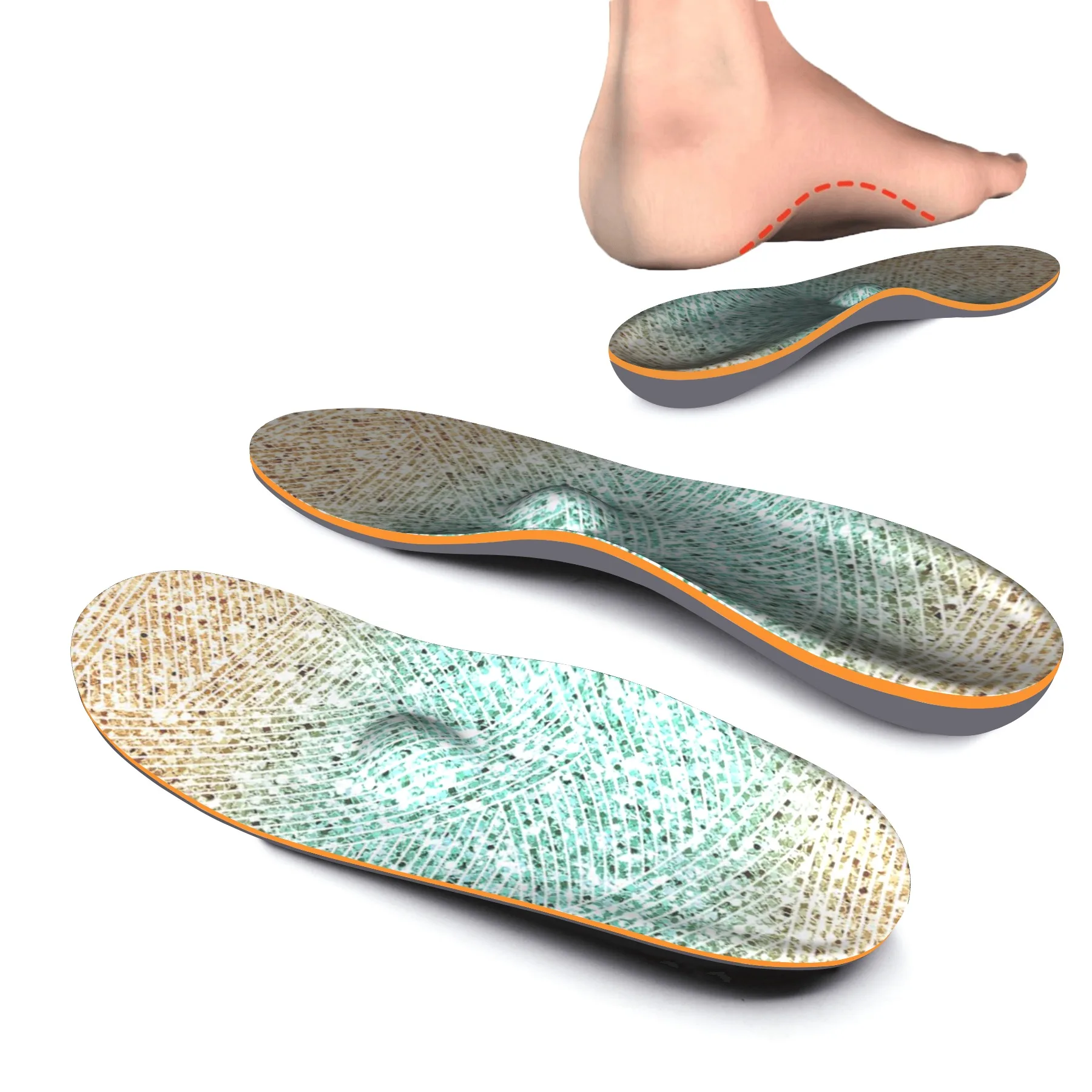 

Plantar Fasciitis Metatarsal Arch Support Orthopedics Insoles Sneaker Sole Men Flat Feet Pain Heel Spur Orthotic Inserts Cushion