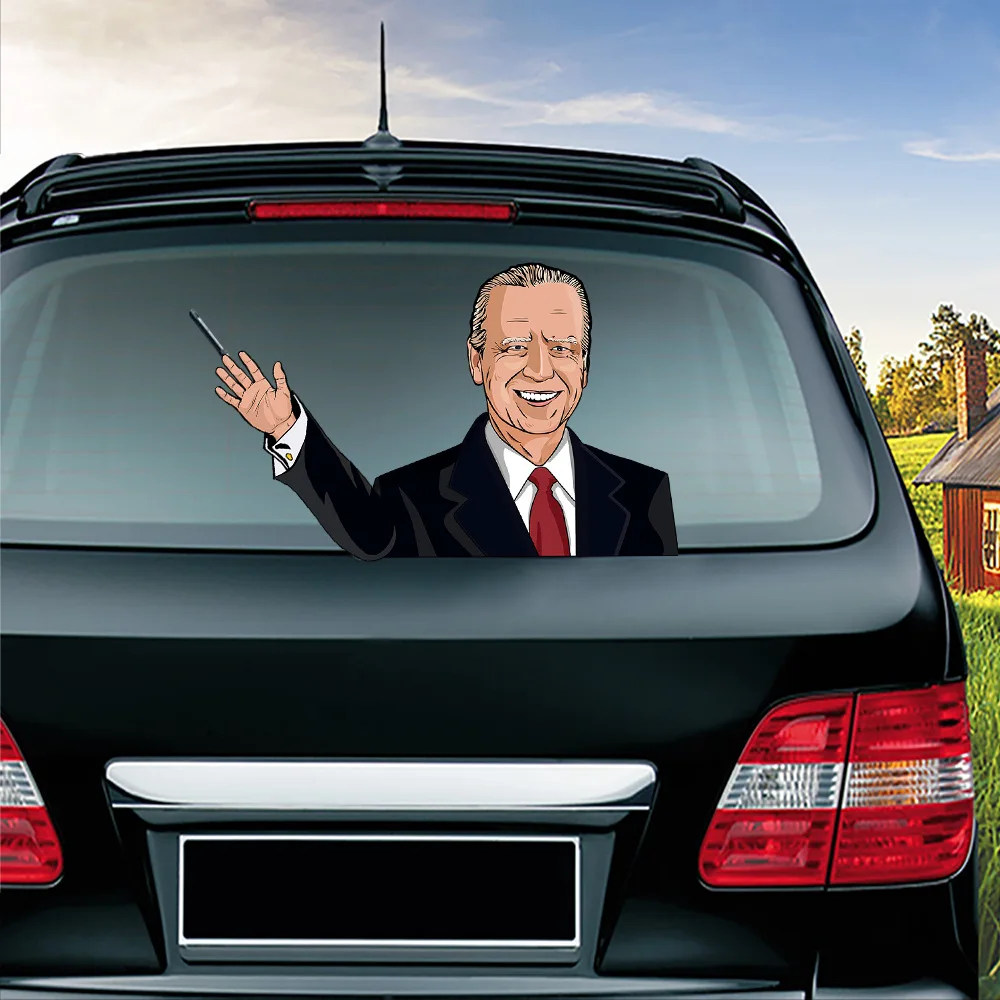 Съемное автомобильное украшение для заднего лобового стекла|Наклейки на