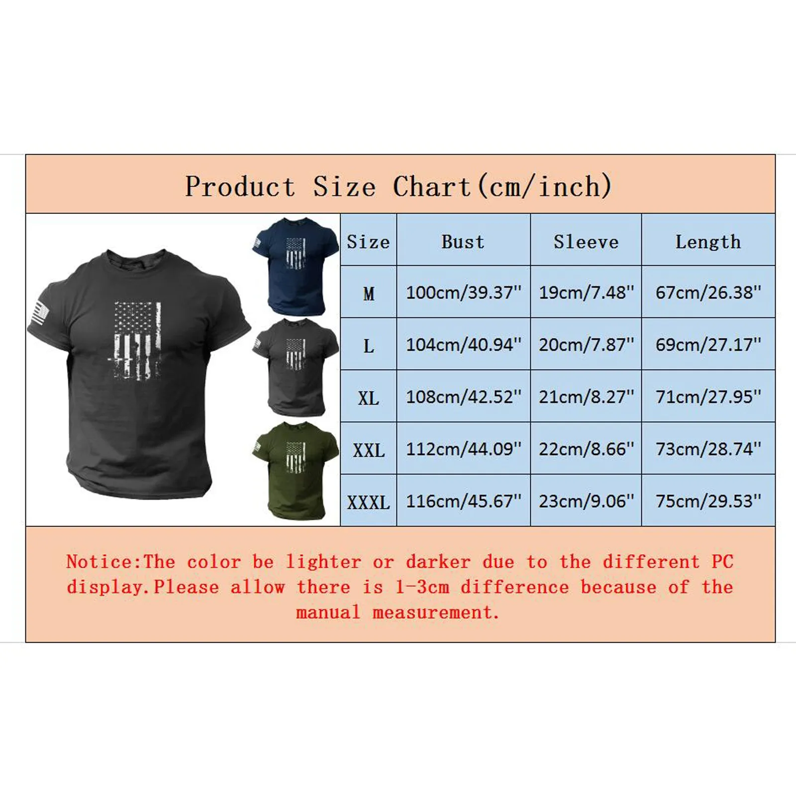 

Leisure Minimalist American Flag Distressed Printing Men's T-shirts O Neck Short Sleeves Male Tops Blouses Brand Quality Tees