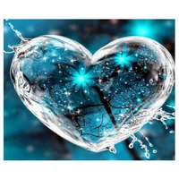 5d diy diamond painting picture heart full round square drill embroidery cross stitch kits mosaic diamond art home decor gc999