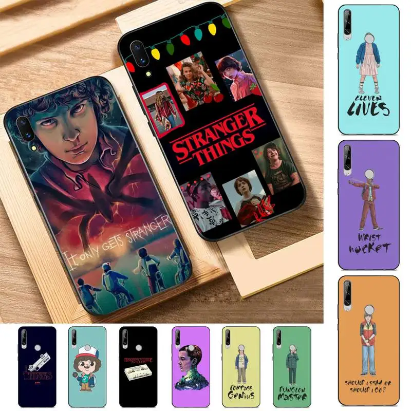 

Stranger Things Phone Case for Huawei Y 6 9 7 5 8s prime 2019 2018 enjoy 7 plus
