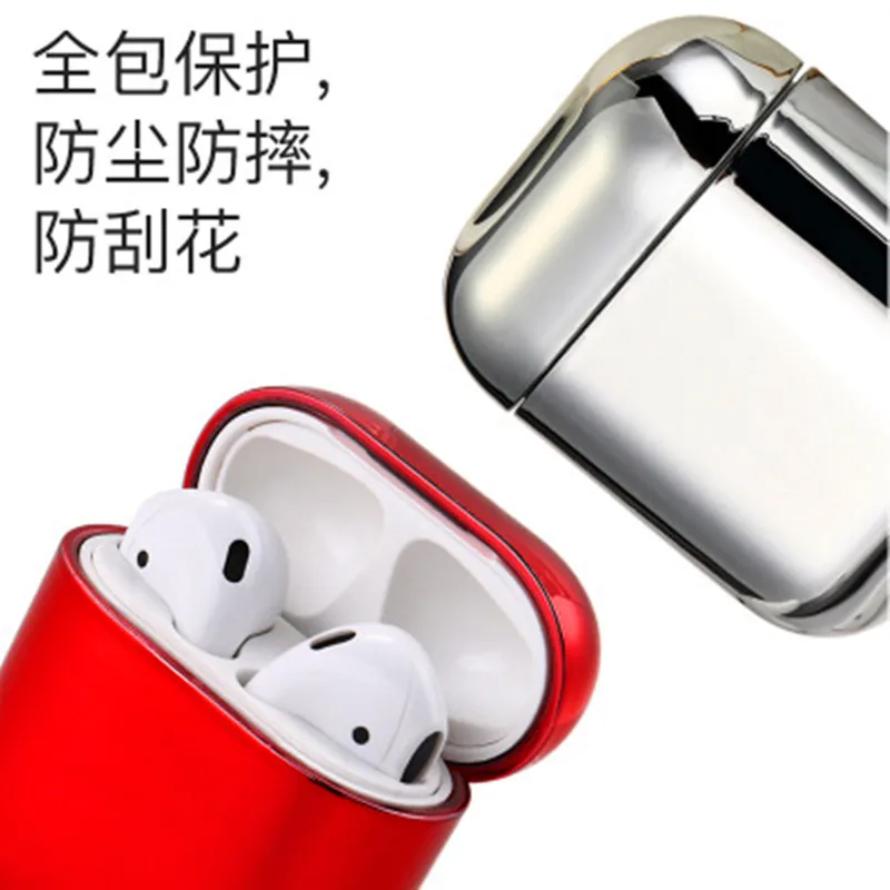 Покрытие чехол наушники для Apple Airpods чехол Bluetooth беспроводные наушники защитная крышка коробка для Air Pods вкладыши наушников сумка
