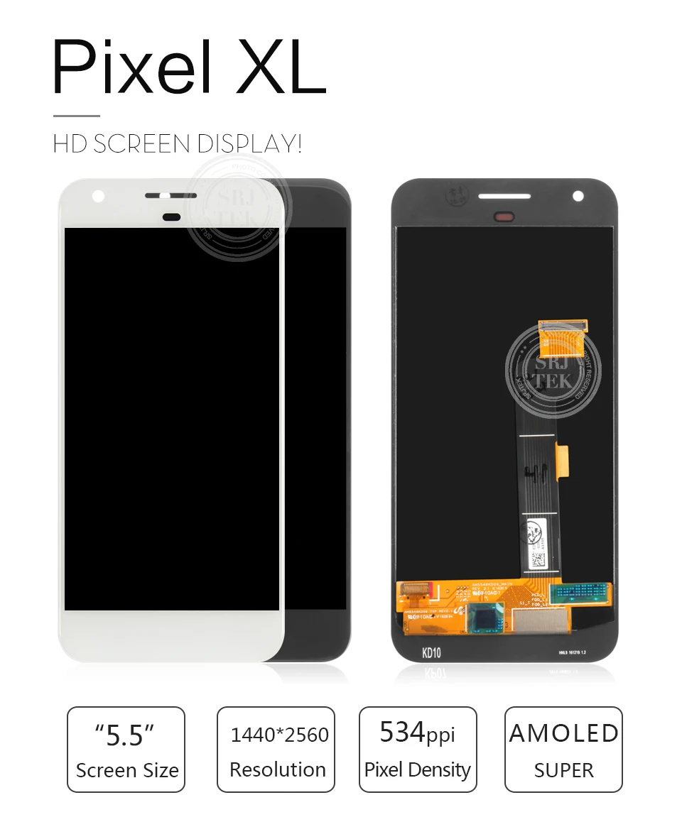 Srjtek для htc Google Pixel XL ЖК-дисплей сенсорный для Pixel Nexus S1 экран дигитайзер сенсор стекло в сборе для Nexus M1 Touch