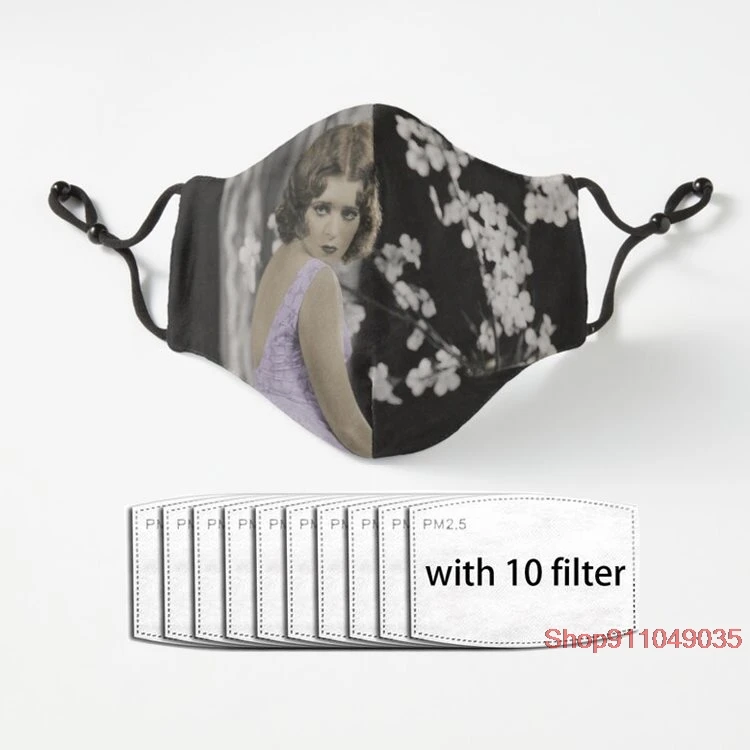 

Маска для лица для взрослых Clear Bow, многоразовая маска для лица из полиэстера