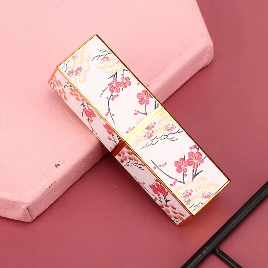 Квадратный пустой тюбик для губной помады дневной многоразовый контейнер сделай