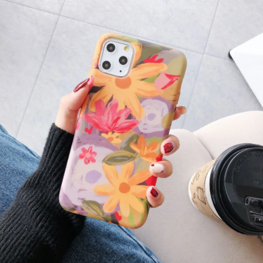 Чехол для Apple iPhone 11 Pro X XR XS Max Ударопрочный Мягкий чехол из ТПУ в стиле ретро с