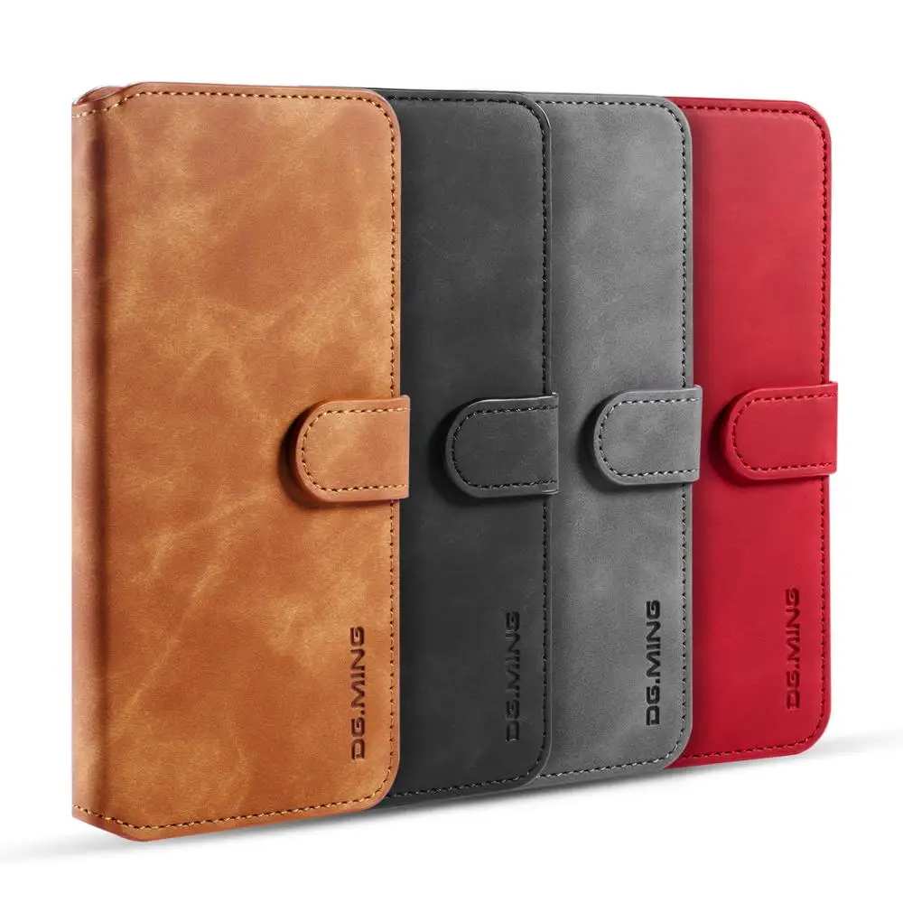 

Retro Leather Flip Cover for One Plus 7T Wallet Phone Protection Case for One Plus 7T Pro Matte Vintage Case for Oneplus 7T