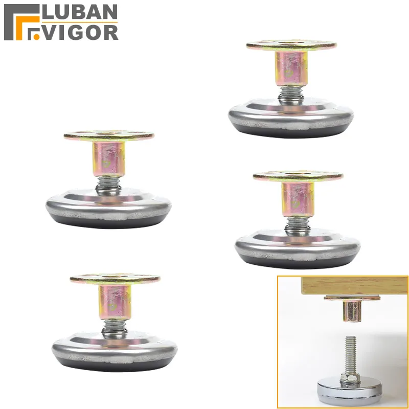 

Ножки для стола регулируемые ножки для журнального столика ножки для мебели ножки для кровати 4 шт. увеличивающие ножки стола устойчивые Простые в установке