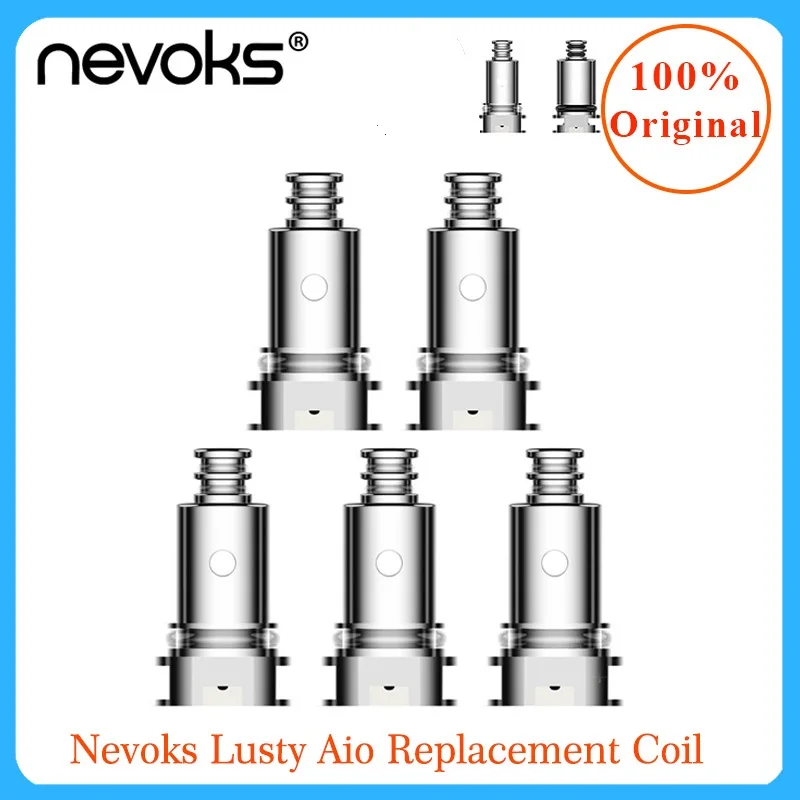Nevoks Lusty Aio сменная катушка для pod Комплект sub ohm/MTL Vaping vape аксессуары электронная