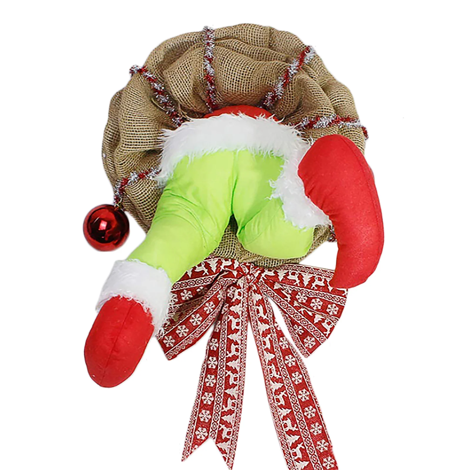 

Christmas Plush Legs for Christmas Decorations Stuffed Legs For Christmas Tree For Home Ornament Table Decor Xmas Gift New Year