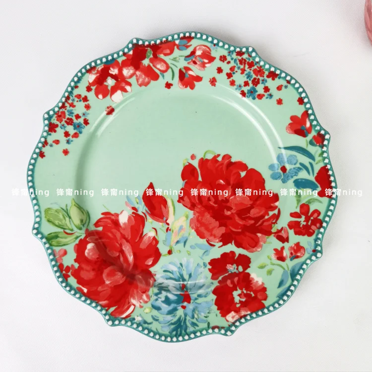 

Steak dish rice bowl soup bead side 8.75 inch plate