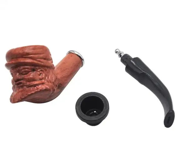 Курительная деревянная курительная трубка ручной работы табачная 135 см