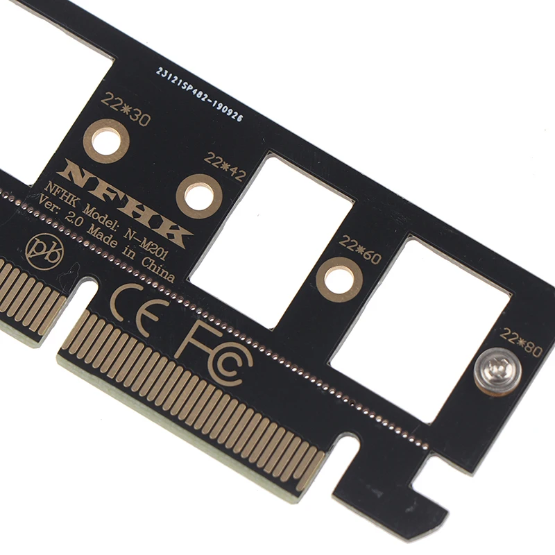 

PCIe NVMe m.2 ngff ssd to PCIe pci express 3.0 x4 x8 x16 adapter card convert