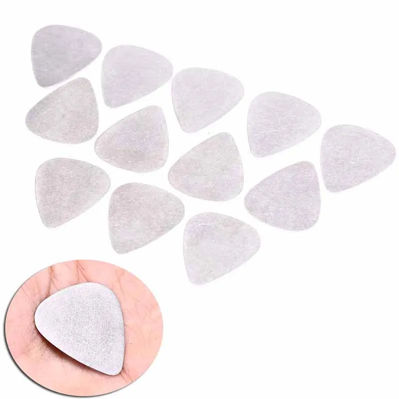 

12 шт. медиаторы для бас-гитары Нержавеющая сталь акустической гитары Guitarra Plectrums 0,30 мм оптовая продажа