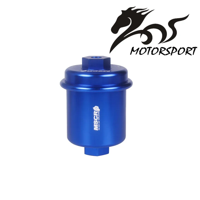 Спортивный Универсальный Jdm СИНИЙ Алюминиевый высокопроизводительный топливный