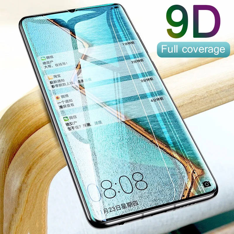 9D высококачественное защитное стекло против царапин для Huawei Y9 Y7 Pro 2019 Защита