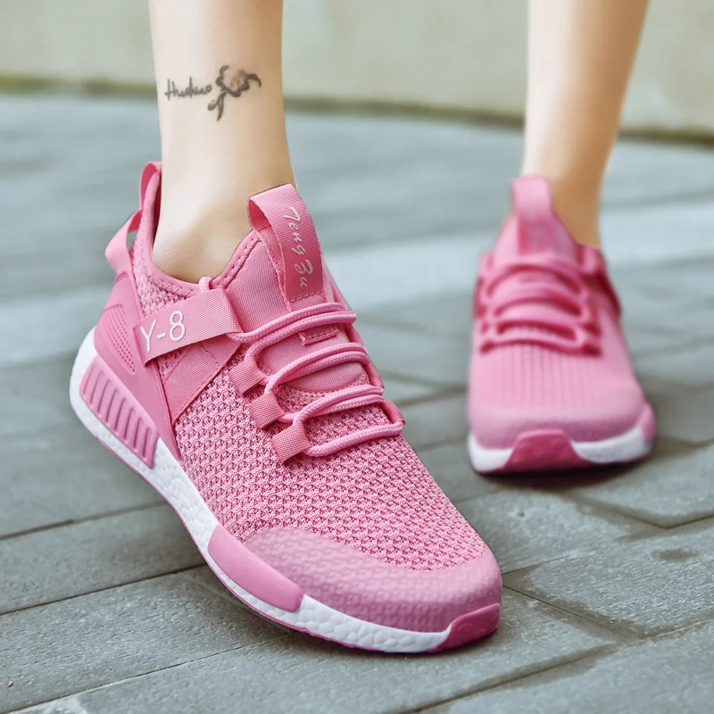 

Men Running Shoes Breathable Trainers Sneakers Lace-up Athletic Zapatos Outdoor Walking Shoes Basket Homme Leisure Footwear