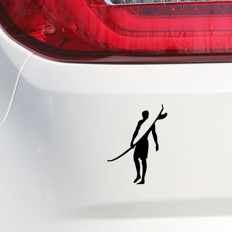 

Car Sticker Motorcycle Sticker Creative Surf Sports PVC Waterproof Sunscreen Decals 15.2cm * 11.5cm