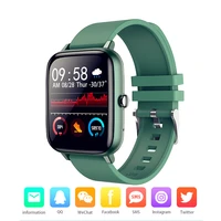 smart watch men and women new p6 full touch band bluetooth call information reminder smartwatch health tracker sports wristband