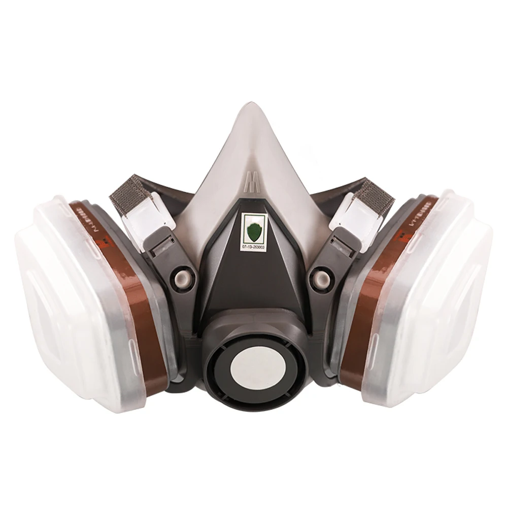 

7 In 1 Safety Paint Spray Filter For 6200 Laboratories Industrial Gas Suit Reusable Respirator Face Protective Dustproof
