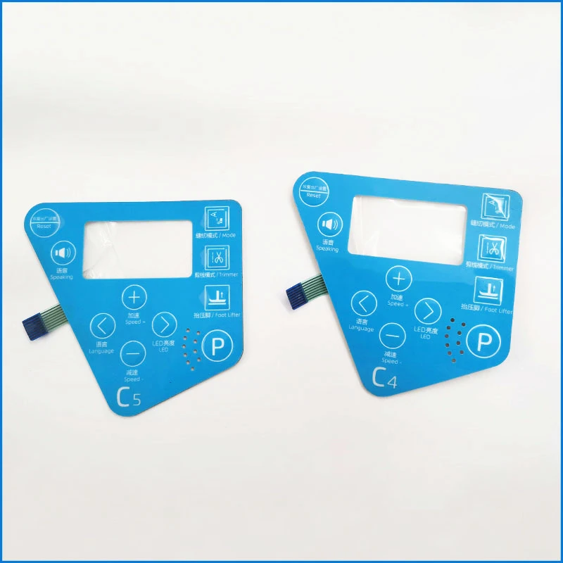 

JACK C4/C5 overlock stitch control box operation panel sheet board membrane sticker industrial sewing machine part auto computer