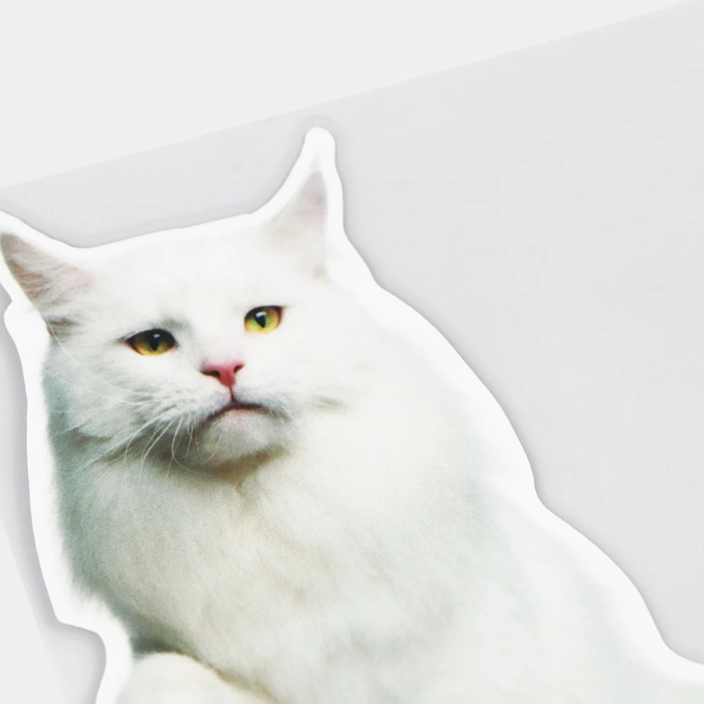 

YJZT 1417.7CM Maine Coon Cat Animal Vinyl Car Sticker Funny Cartoon Body Decoration Decals 21A-0313