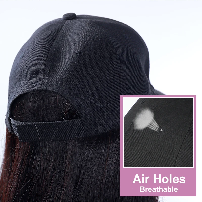 Addbeauty бейсболка парик тело волновая шляпа естественное соединение цвет Remy