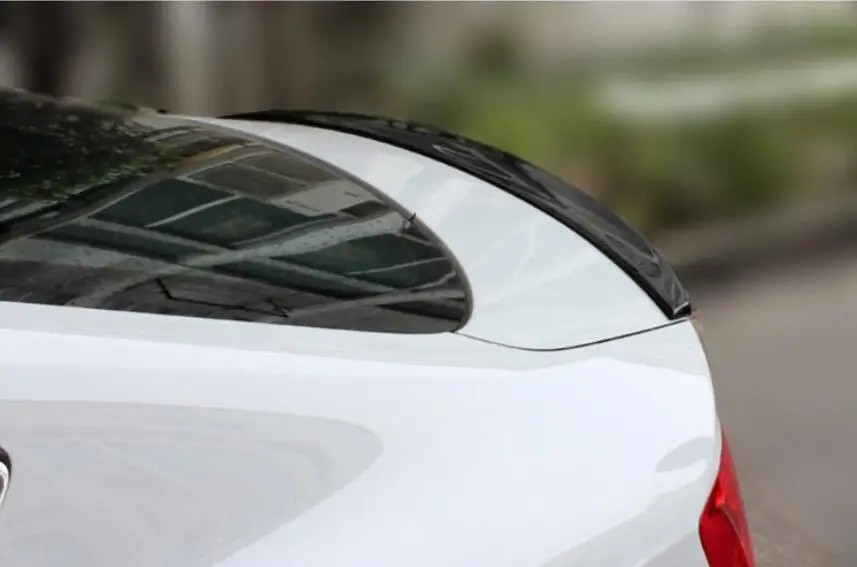 Высокое качество углеродного волокна задний багажник спойлер крыло подходит для