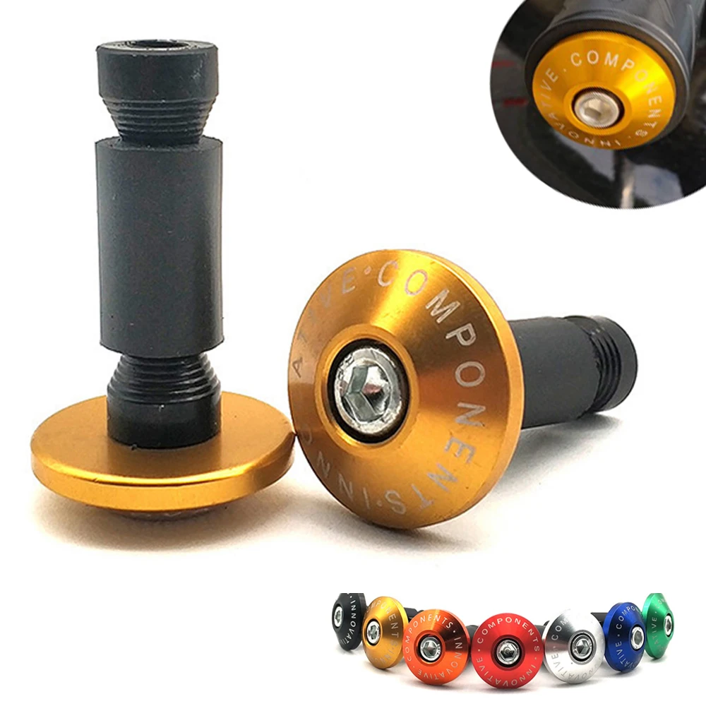 22 мм мотоцикл Кепки ручка наконечники велосипедного руля гоночный руль Грипсы