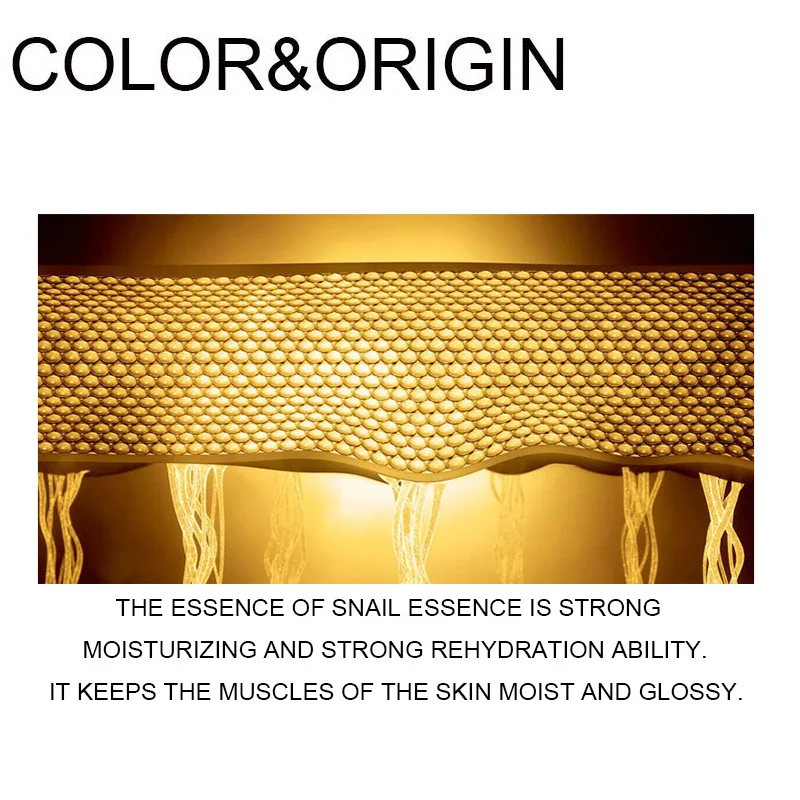 Цвет и источник Улитка отбеливающая эссенция крем с гиалуроновой кислотой лица