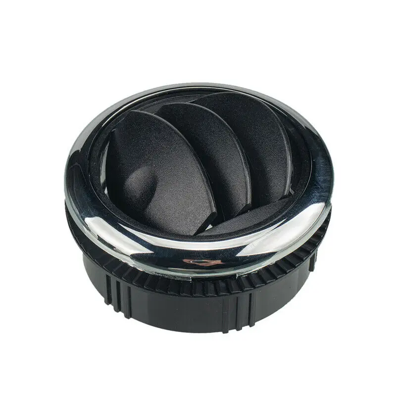 75mm Outlet Vent Accessories Black Dashboard For RV Bus Car Boat Heater