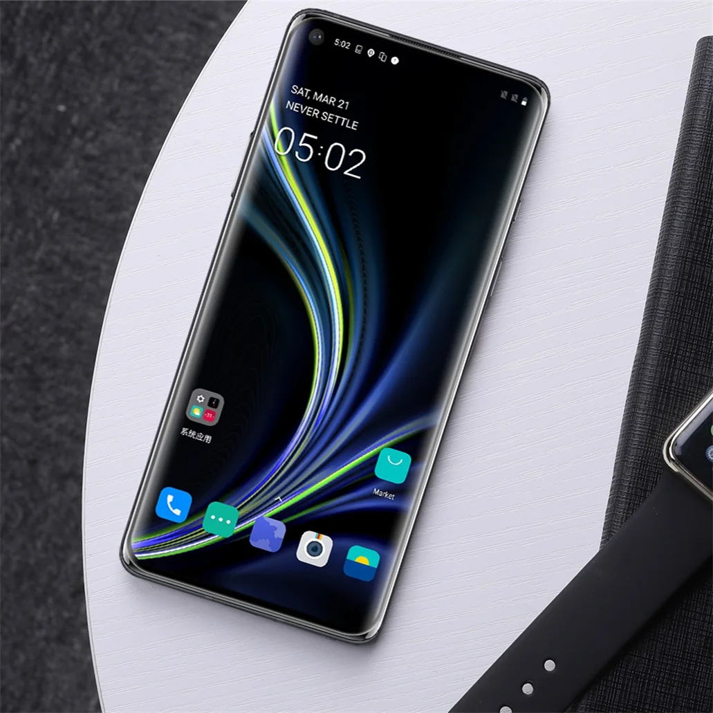 Закаленное стекло для OnePlus 8 Pro 7 Nillkin 3D DS + MAX противоударное полная защита экрана One