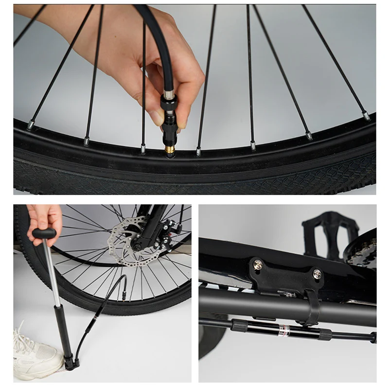 Портативный воздушный насос из алюминиевого сплава бытовой для горных