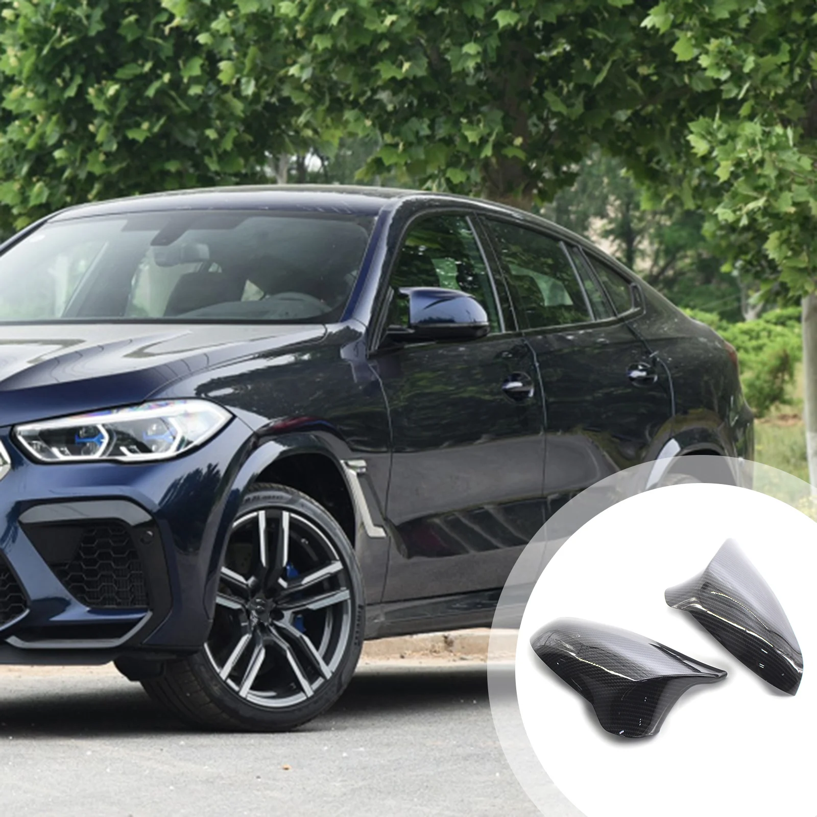2 шт. Сменные крышки для зеркала заднего вида BMW F80 F82 2014-2019 | Автомобили и мотоциклы