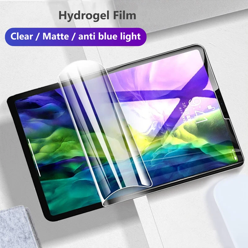 For Microsoft Surface Pro X Pro 8 7 Plus 6 5 4 Go 3 2 Clear Matte Anti Blue Light Hydrogel Full Cover Soft Screen Protector Film